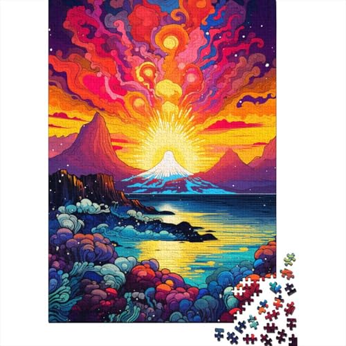 Bartolome_Island Puzzle, rechteckig, Pappe, Papier, rechteckig, Puzzle für Erwachsene und Kinder, 1000 Teile (38 x 26 cm) von QBIREX