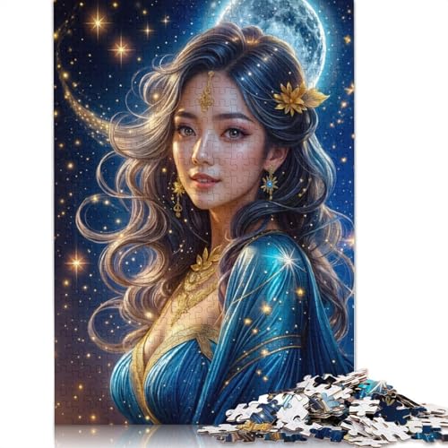 Beautiful Princess Puzzle 1000 Teile Schwer Puzzle Spielzeug Lernspiel Impossible Herausforderung Spielzeug Für Erwachsene Kinder 1000pcs (40x28cm) von QBIREX