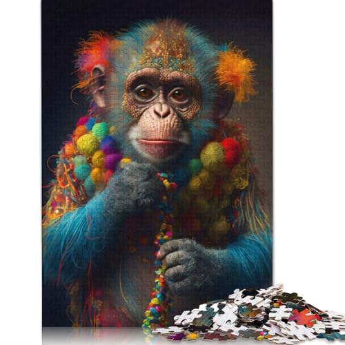 Beteiligt an Farbpuzzle für Erwachsene, Lernspiel, Puzzle-Geschenke für Kinder ab 12 Jahren, 1500 Teile (85 x 57 cm) von QBIREX