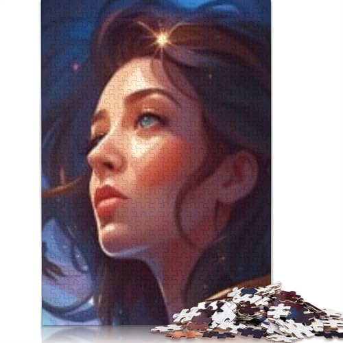 Betreffname> Puzzle 1000 Teile für Erwachsene, Papier, Lernspiel, Herausforderungsspielzeug, 1000 Teile (38 x 26 cm) von QBIREX