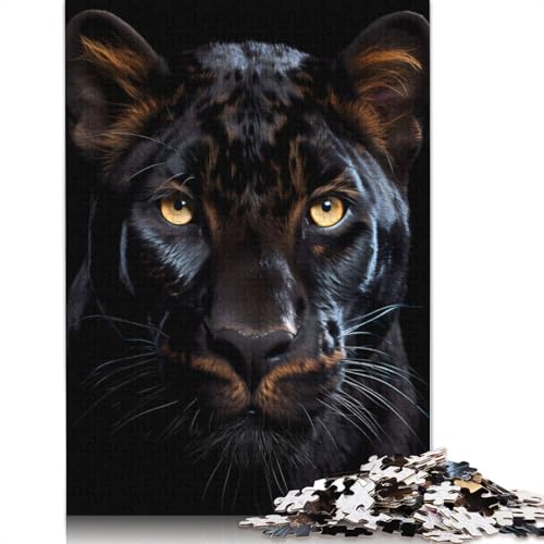 Black Panther Puzzles 1500 Teile Schwer Puzzle Spielzeug Lernspiel Impossible Herausforderung Spielzeug Für Erwachsene Und Kinder Ab 14 Jahren 1500pcs (85x57cm) von QBIREX