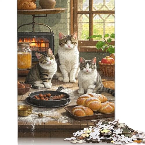 Britisch Kurzhaar Puzzle Spielzeug Lernspiel Premium Karton Puzzle für Erwachsene Kinder Geschenk 1000 Teile (75x50cm) von QBIREX