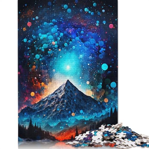 Bubbles Art Nature Puzzle-Spielzeug für Erwachsene, Lernspiel, Puzzlespiele für Erwachsene für Frauen und Männer, 1000 Teile (75 x 50 cm) von QBIREX
