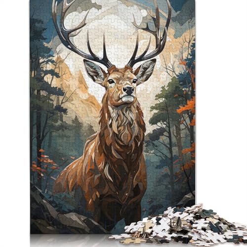 Buckie Puzzle, Dekompressionsspielzeug, rechteckiges Papierpuzzle für Kinder und Erwachsene ab 12 Jahren, 1000 Teile (26 x 38 cm) von QBIREX