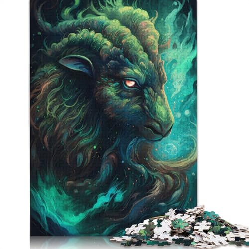 Chimera Illusion Puzzles 1000 Teile Schwer Puzzle Spielzeug Pädagogisches Spiel Impossible Herausforderung Spielzeug Für Erwachsene Und Kinder in Bewährter 1000pcs (40x28cm) von QBIREX