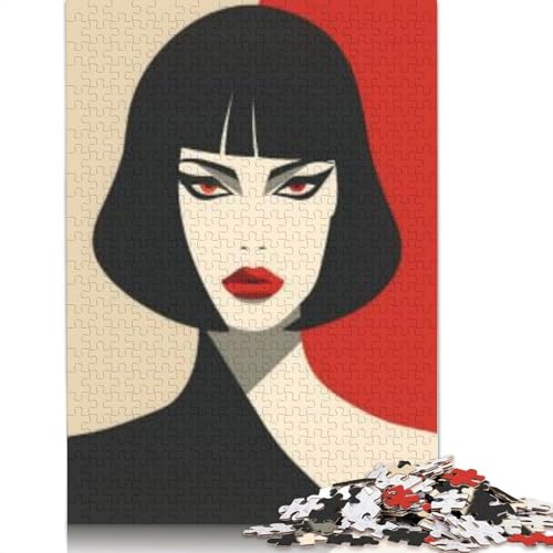 ColorsByAlex Merch Shop Kunst, Poster & Drucke Puzzle 1000 Teile für Erwachsene und Teenager ab 12 Jahren 1000 Stück (38 x 26 cm) von QBIREX