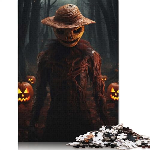Cursed Fields Puzzle, rechteckig, aus Pappe, 100% recycelter Pappe, Puzzle für Erwachsene, 1000 Teile (75 x 50 cm) von QBIREX