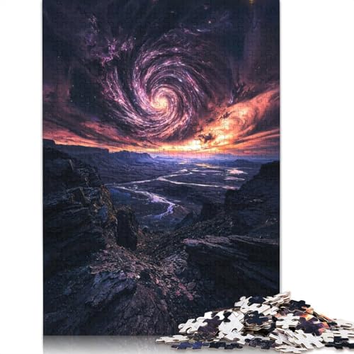 Dance of The Spheres Puzzle 1000-teilige Schwer Puzzle Spielzeug Lernspiel Impossible Herausforderung Spielzeug Für Erwachsene Und Kinder Ab 12 Jahren 1000pcs (75x50cm) von QBIREX