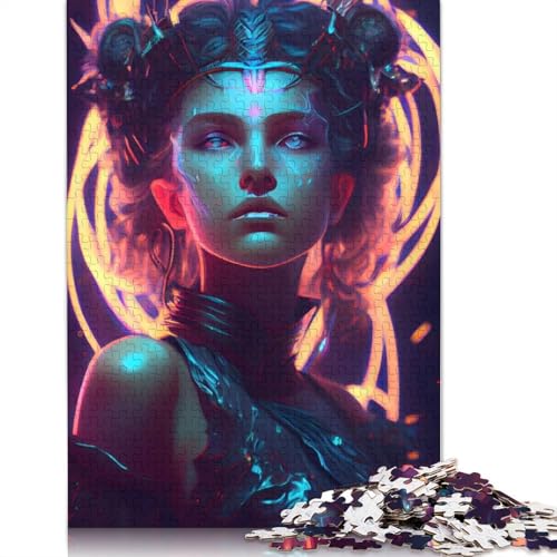 Dark Hera Puzzle 1000 Teile Schwer Puzzle Spielzeug Lernspiel Impossible Herausforderungsspielzeug Für Erwachsene Und Kinder Ab 14 Jahren 1000pcs (75x50cm) von QBIREX