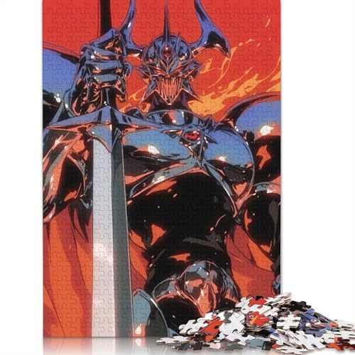 Dark Knight Puzzles 1000 Teile Schwer Puzzle Spielzeug Lernspiel Impossible Herausforderungsspielzeug Für Erwachsene Kinder 1000pcs (38x26cm) von QBIREX