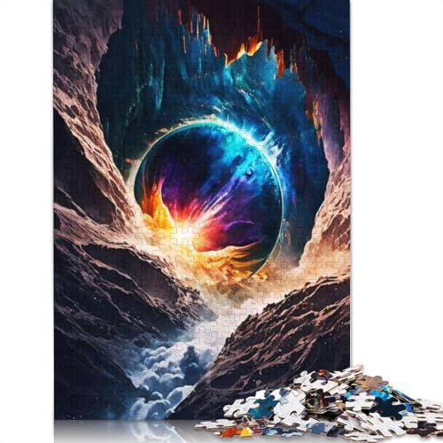 Das Ende der Zeit Puzzles Bunte Coole Puzzles für Kinder ab 12 Jahren 520 Teile (52x38cm) von QBIREX
