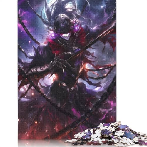 Das mystische Samurai-Puzzle, 1500 Teile, ab 18 Jahren, Lernspiele, Puzzles für Erwachsene, für Frauen, für Kinder ab 12 Jahren, 1500 Teile (85 x 57 cm) von QBIREX