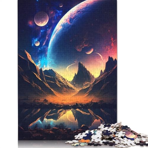 Dawn of Celestial 1000-teiliges Puzzle für Erwachsene | | Familienspaß-Puzzles für Erwachsene, Geschenke, Denkspiele (75 x 50 cm) von QBIREX