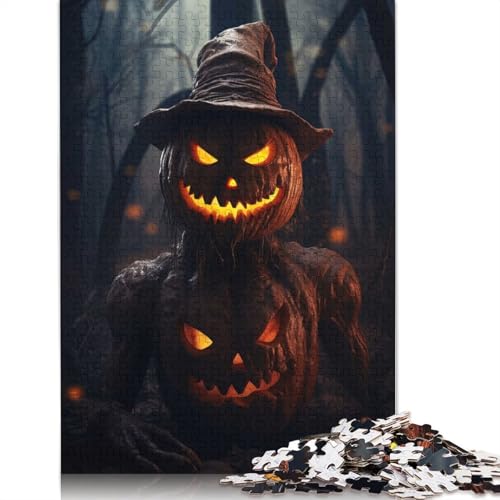 Der Kürbis-Lord-Puzzle, Denksportaufgabe, 100% recycelter Karton, Puzzle für Kinder und Erwachsene ab 12 Jahren, 1000 Teile (38 x 26 cm) von QBIREX