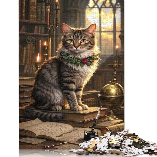 Devon Rex Puzzle 1000 Teile Schwer Puzzle Spielzeug Lernspiel Impossible Herausforderungsspielzeug Für Erwachsene Kinder 1000pcs (75x50cm) von QBIREX