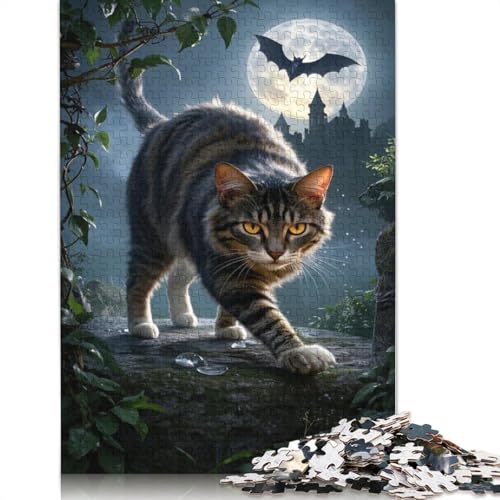 Devon Rex Puzzle 1000-teilige Schwer Puzzle Spielzeug Lernspiel Impossible Herausforderungsspielzeug Für Erwachsene Und Kinder in Bewährter 1000pcs (75x50cm) von QBIREX