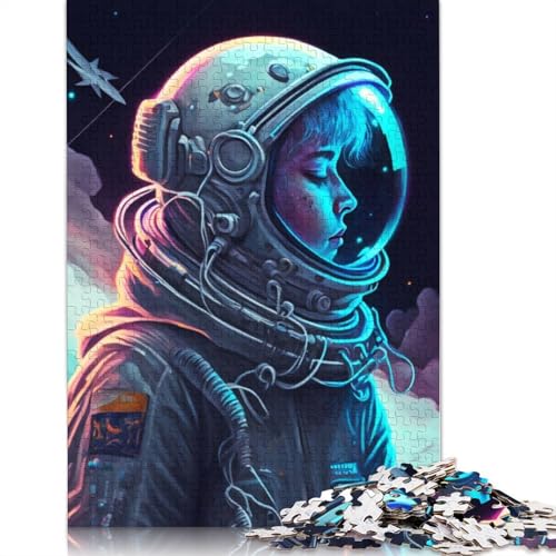 Die Astronomie, 520-teiliges Puzzle für Erwachsene, Dekompressionsspielzeug, Denksportaufgaben für Frauen und Männer, 520 Teile (52 x 38 cm) von QBIREX
