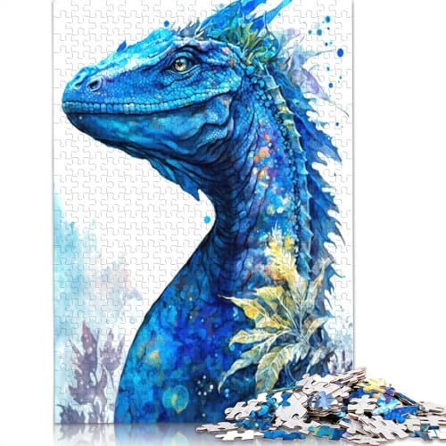 Drachen-Puzzle für Erwachsene, herausforderndes und kniffliges Puzzle für Frauen und Männer, 520 Teile (52 x 38 cm) von QBIREX