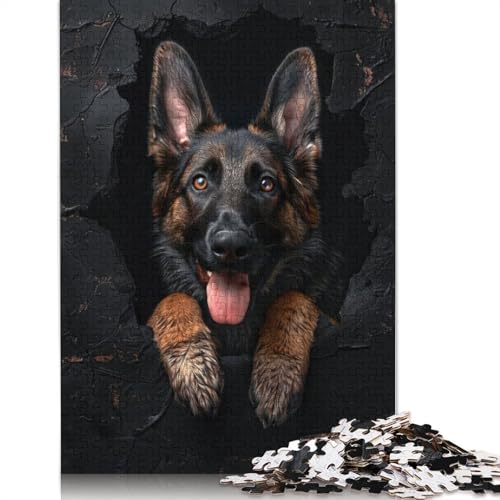 Dutch Shepherd Puzzle 1000-teilige Schwer Puzzle Spielzeug Lernspiel Impossible Herausforderung Spielzeug Für Erwachsene Und Kinder in Bewährter 1500pcs (85x57cm) von QBIREX