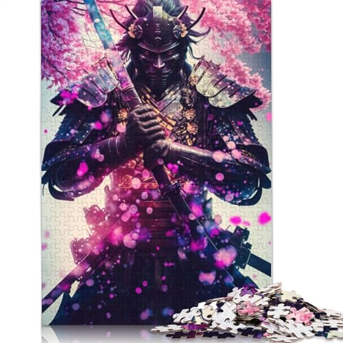 Ehrung der Samurai-Puzzles. Bunte, Coole Puzzles für Kinder ab 12 Jahren. 520 Teile (52 x 38 cm). von QBIREX