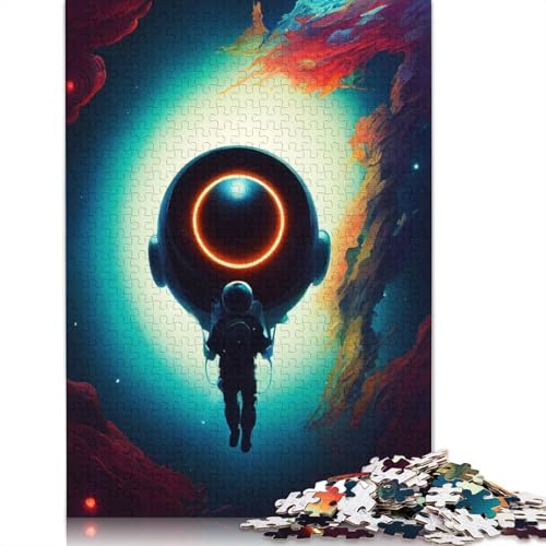Fantasy-Alien-Puzzle für Erwachsene, 520 Teile, lustiges Denksport-Puzzle für Kinder ab 12 Jahren, 520 Teile (52 x 38 cm) von QBIREX