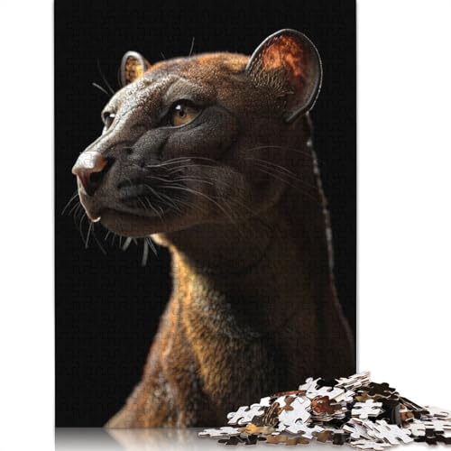 Fossa Puzzle 1500 Teile Schwer Puzzle Spielzeug Pädagogisches Spiel Impossible Herausforderung Spielzeug Für Erwachsene Kinder 1500pcs (85x57cm) von QBIREX
