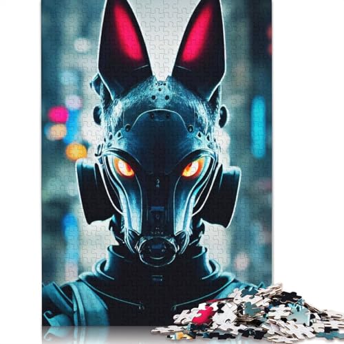 Fox Knight Puzzle für Erwachsene, 520 Teile, anspruchsvolle Familienspiele, Denksportaufgaben für Kinder ab 12 Jahren, 520 Teile (52 x 38 cm) von QBIREX