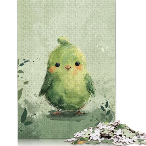 Frühlingsküken-Puzzle, Denksportaufgabe, Premium-Karton-Puzzle für Kinder und Erwachsene ab 12 Jahren, 1000 Teile (26 x 38 cm) von QBIREX