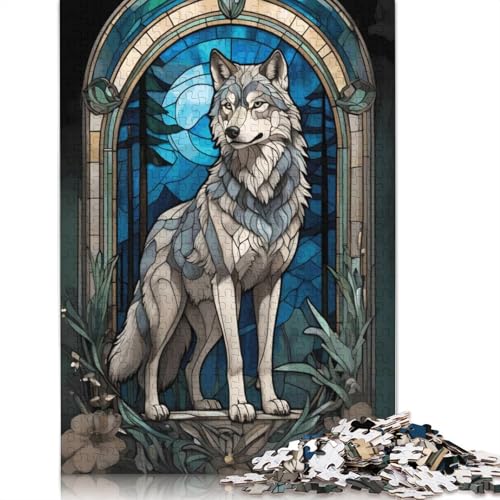 Fuchs-Tierpuzzle für Erwachsene, Spielzeug, Lernspiel, schwierige Puzzles für Kinder ab 12 Jahren, 520 Teile (52 x 38 cm) von QBIREX
