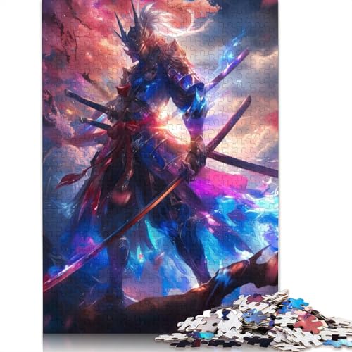 Galaxy Samurai 520-teiliges Puzzle, ab 18 Jahren, Lernspiele, Puzzles für Erwachsene, für Frauen, für Kinder ab 12 Jahren, 520 Teile (52 x 38 cm) von QBIREX