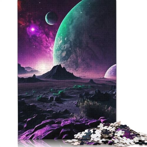Galaxy Sky 1000 Puzzles für Erwachsene, Stressabbau, Puzzlespiele für Erwachsene, für Erwachsene und Kinder, 1000 Teile (75 x 50 cm) von QBIREX