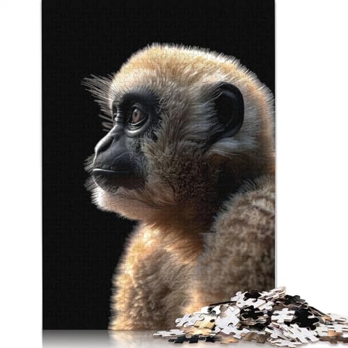 Gibbon Puzzle 1500 Teile Schwer Puzzle Spielzeug Lernspiel Impossible Herausforderung Spielzeug Für Erwachsene Und Kinder in Bewährter 1500pcs (85x57cm) von QBIREX