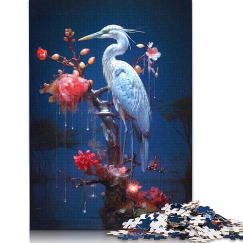 Graceful Elengance Puzzle Relax Challenge Toy Premium-Puzzle aus Karton für Erwachsene und Kinder, 1000 Teile (26 x 38 cm) von QBIREX