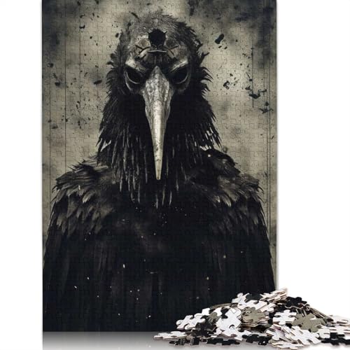 Grim Resurgence Puzzle, Familienspaß, 100% recycelter Karton, Puzzle für Kinder und Erwachsene ab 12 Jahren, 1000 Teile (75 x 50 cm) von QBIREX