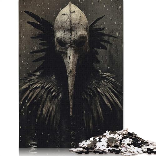 Grisly Specter Puzzle, präzises, ineinandergreifendes Papier-Rechteckpuzzle für Jungen oder Mädchen, 1000 Teile (75 x 50 cm) von QBIREX