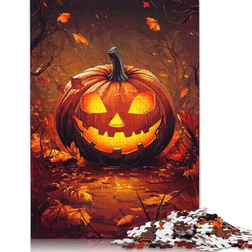 Halloween II 09 Puzzle DIY Spiel Papier Rechteckiges Puzzle für Jungen oder Mädchen Geburtstagsgeschenk 1000 Teile (75x50cm) von QBIREX