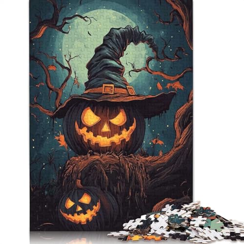 Halloween VIII 09 Puzzlespielzeug, Lernspiel, Premium-Puzzle aus Karton für Erwachsene und Kinder, 1000 Teile (38 x 26 cm) von QBIREX