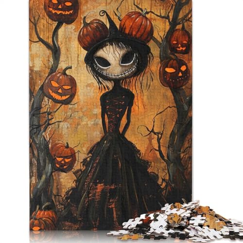 Halloween XV Puzzle, Denksportaufgabe, Premium-Puzzle aus Karton für Kinder und Erwachsene ab 12 Jahren, 1000 Teile (75 x 50 cm) von QBIREX
