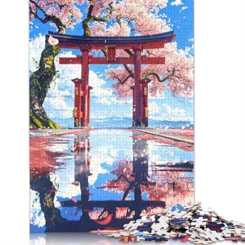 Hanami Harmony Puzzles, farbenfrohe und Coole Puzzles für Kinder ab 12 Jahren, 520 Teile (52 x 38 cm) von QBIREX