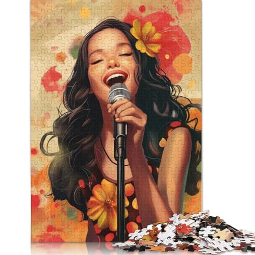 Harmony Dance Puzzle, 100% recycelter Karton, 100% recycelter Karton, Puzzle für Jungen oder Mädchen, Geschenk, 1000 Teile (75 x 50 cm) von QBIREX
