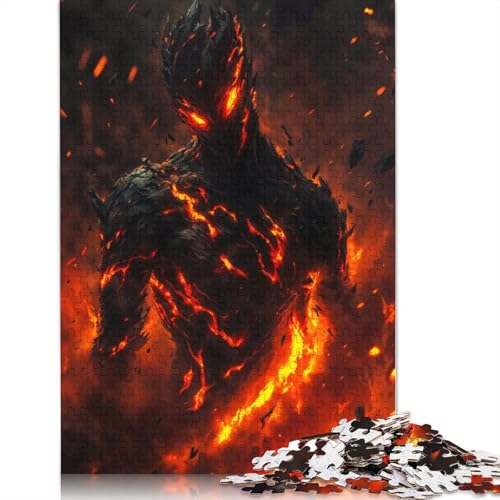 Hell Souls Puzzles 1000 Teile Schwer Puzzle Spielzeug Lernspiel Impossible Herausforderungsspielzeug Für Erwachsene Und Kinder Ab 12 Jahren 1000pcs (75x50cm) von QBIREX