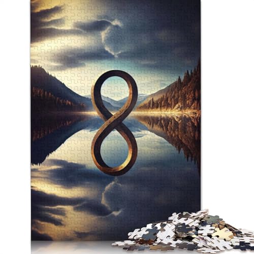 Infinity of Nature 520 Puzzle, herausfordernd und knifflig, Puzzle für Männer, Geschenke für Erwachsene und Teenager, 520 Teile (52 x 38 cm) von QBIREX