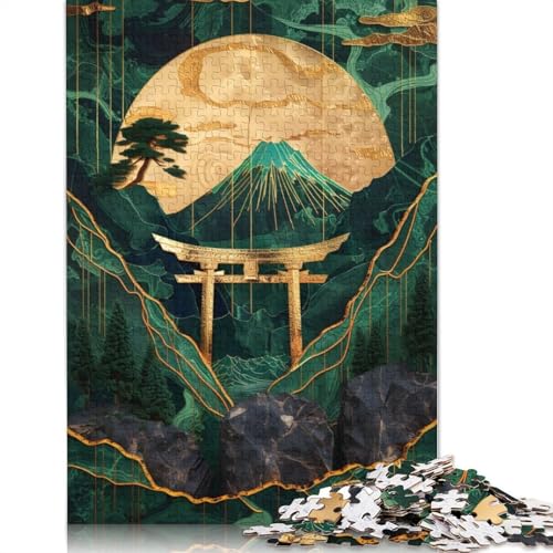 Japanische Kulturkunst, 1000-teiliges Puzzle, ab 18 Jahren, Lernspiele, Puzzles für Erwachsene, für Frauen, für Kinder ab 12 Jahren, 1000 Teile (75 x 50 cm) von QBIREX