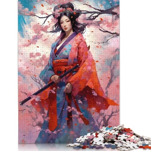 Japanische Mädchen 4 Puzzle für Erwachsene, Lernspiel, Puzzle, Geschenke für Kinder ab 12 Jahren, 1500 Teile (85 x 57 cm) von QBIREX