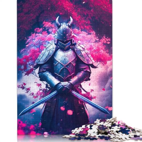 Japanisches Sakura Samura V2 520-Puzzle, herausforderndes und kniffliges Puzzle für Männer, Geschenke für Erwachsene und Teenager, 520 Teile (52 x 38 cm) von QBIREX