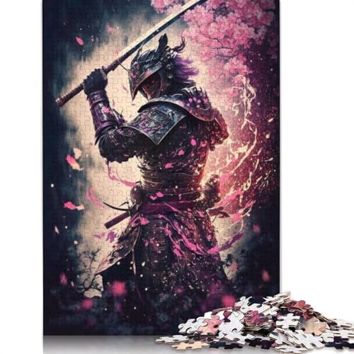 Japanisches Samurai-Puzzle für Erwachsene, kreative Spiele, Puzzle-Geschenk für Jungen oder Mädchen, 520 Teile (52 x 38 cm) von QBIREX