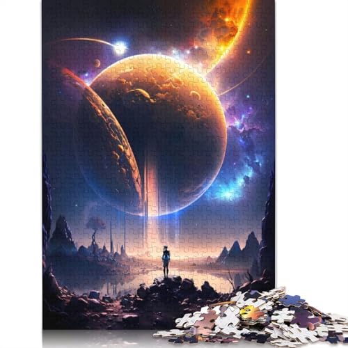 Keeper of The Stars 1000-teiliges Puzzle für Erwachsene | | Familienspaß-Puzzles für Erwachsene, Geschenke, Denkspiele (75 x 50 cm) von QBIREX