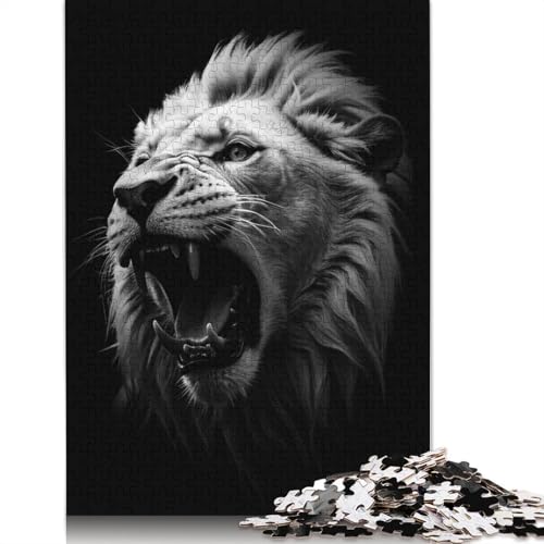 Kings Wrath Puzzle, Denksportaufgabe, 100% recycelter Karton, Puzzle für Kinder und Erwachsene ab 12 Jahren, Vatertagsgeschenk, 1000 Teile (26 x 38 cm) von QBIREX
