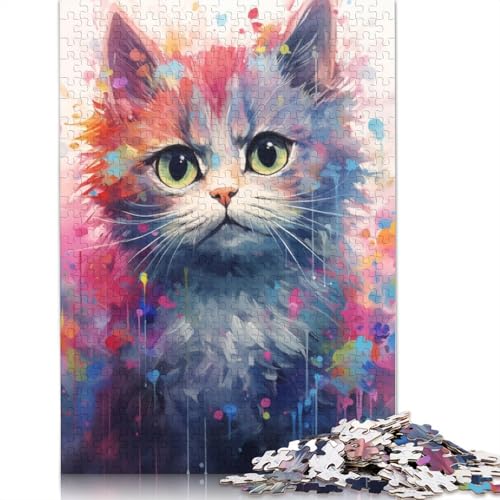 Kitty Nr. 6 Puzzle, herausfordernd und knifflig, 100% recycelter Karton, Puzzle für Erwachsene und Kinder, 1000 Teile (26 x 38 cm) von QBIREX