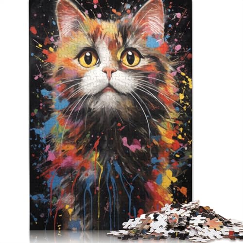 Kitty Nr. 8 Puzzle, Premium, 100% recycelte Pappe, 100% recycelter Karton, Puzzle für Kinder und Erwachsene ab 12 Jahren, 1000 Teile (26 x 38 cm) von QBIREX